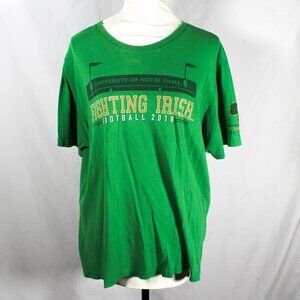 Notre Dame Fighting Irish Football 2018 Mens Size XL T Shirt Poor Fair Condition